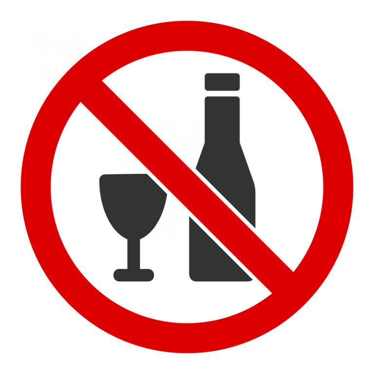 Geen alcohol