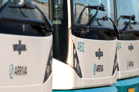 Arriva openbaar vervoer bus